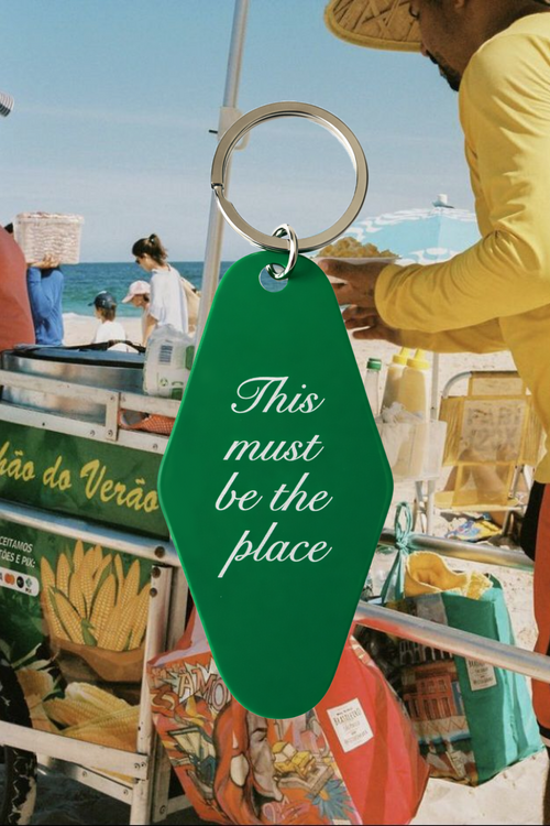 Hotel Keychain | This Must Be The Place
