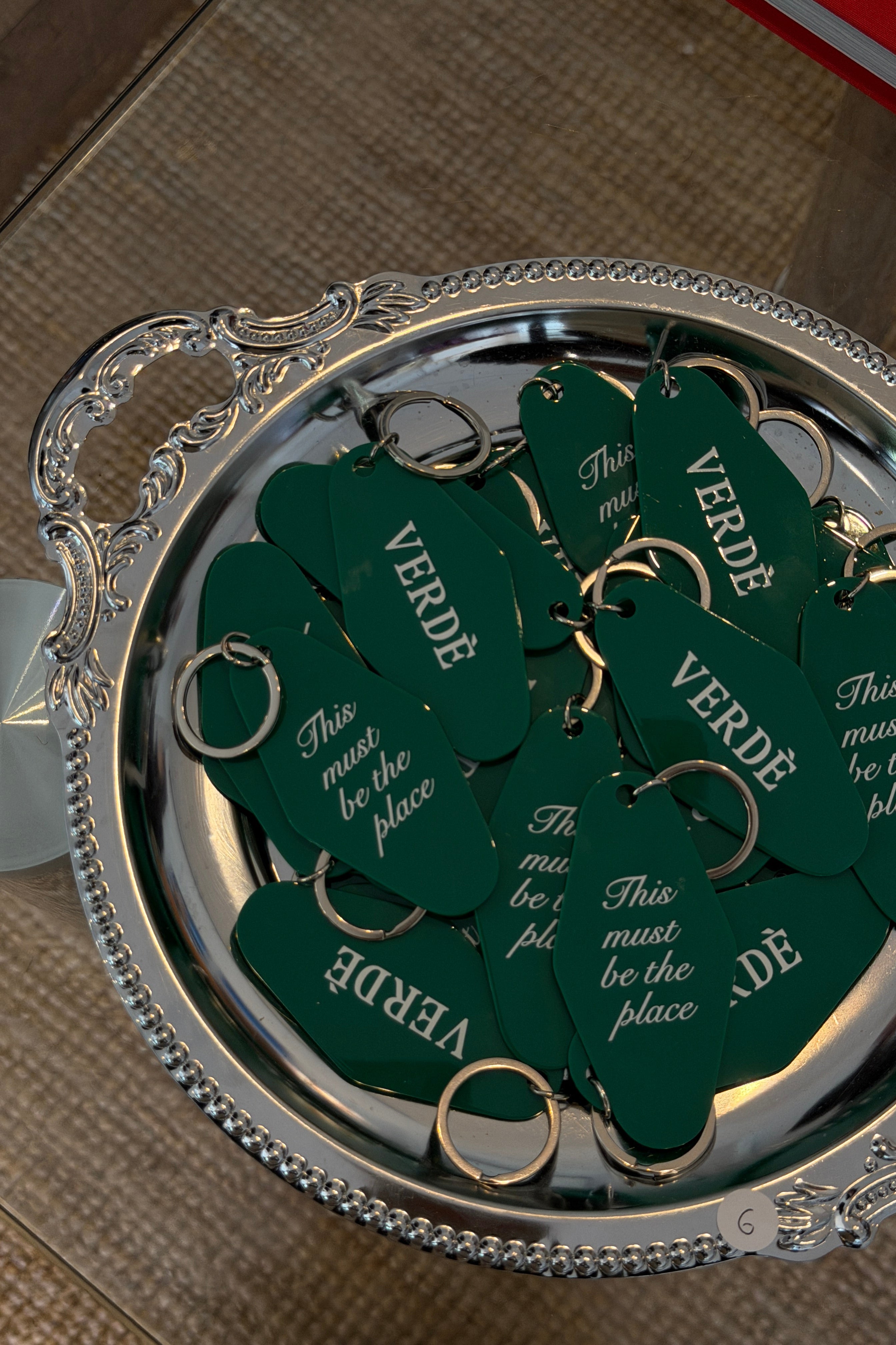 Hotel Keychain | This Must Be The Place